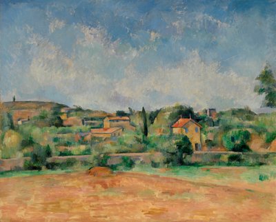 La Plaine de Bellevue, ou La Terre Rouge, 1890-92 - Paul Cézanne